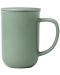 Чаша за чай с цедка Viva Scandinavia - Minima Stone Green, 500 ml - 1t