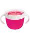 Чаша за храна Munchkin -  С капаче и дръжка, розова - 1t