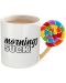 Чаша 3D Big Mouth Humor: Mornings - Mornings Suck, 550 ml - 1t