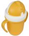 Canpol Чаша с Flip-top сламка Matte Pastels, 210мл., жълта - 5t