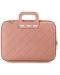 Чанта за лаптоп Bombata - Intrecciato, 13''-14'', розова - 1t