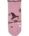 Чорапи с неплъзгащо стъпало Sterntaler - Вещица, 23/24 размер, 2-3 г, розови - 3t