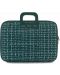 Чанта за лаптоп Bombata - Tweed, 15.6'', зелена - 1t
