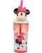 Чаша със сламка и 3D фигура Stor Minnie Mouse - Being More Minnie, 360 ml - 1t