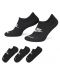 Чорапи Nike - Everyday Plus Cushioned, 3 чифта, черни - 1t