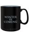 Чаша с термо ефект ABYstyle Television:  Game Of Thrones - Winter is here - 1t