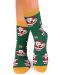 Чорапи Pirin Hill - Wintertime Santa, размер 39-42, зелени - 1t