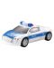 Детска играчка City Service - Полицейски автомобил, 1:28, със звук и светлини - 1t