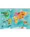Пъзел Clementoni от 180 части - Световна карта на животните - 2t