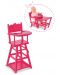 Столче за хранене на кукли Corolle – Розово, с 2 функции - 5t