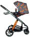 Бебешка количка Cosatto Giggle 3 - Charcoal Mister Fox, с чанта, кошница и адаптери - 7t