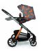Бебешка количка Cosatto Giggle Quad - Charcoal Mister Fox, с чанта, кошница и адаптери - 1t