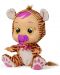 Детска играчка IMC Toys Crybabies – Плачещо със сълзи бебе, Нала - 4t