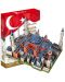 3D Пъзел Cubic Fun от 225 части – Hagia Sophia - 2t