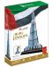 3D Пъзел Cubic Fun от 136 части – Burj Khalifa - 2t