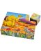 Цветни дървени кубчета Eichhorn - 3t