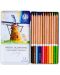Моливи от кедрово дърво Astra Престиж - 12 цвята, в метална кутия - 2t