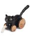 Играчка за дърпане Classic World - Черна котка - 1t