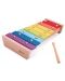Дървена играчка Classic World – Ксилофон с цветовете на дъгата - 1t