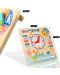 Дървен детски календар с часовник Tooky Toy - 3t