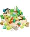 Дървен игрален комплект Tender Leaf Toys - Моята градина, 67 части - 2t