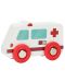 Дървена играчка Smart Baby - Линейка - 1t