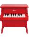 Дървено електрическо пиано Hape, червено - 1t