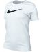 Дамска тениска Nike - Dri-FIT Graphic, бяла - 1t