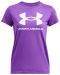 Дамска тениска Under Armour - Sportstyle Logo, лилава - 1t