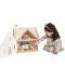 Дървена къща за кукли Tender Leaf Toys - Нашата вила - 5t