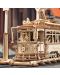 Дървен 3D пъзел Robo Time от 374 части - Трамвай - 3t