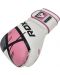 Дамски боксови ръкавици RDX - BGR-F7 , бели/розови - 3t