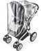Дъждобран за бебешка количка BabyJem - Прозрачен, 66 x 96 cm - 1t