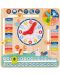 Дървен детски календар с часовник Tooky Toy - 1t