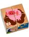Дървен пъзел с кубчета Lucy&Leo - Домашни животни - 6t