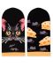 Дамски чорапи Pirin Hill - Sneaker Cats, размер 35-38, черни - 1t