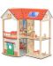 Дървена къща за кукли Moni Toys - Elly - 4t