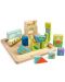 Дървена игра-пъзел Tender Leaf Toys - С градински мотив, 16 части - 1t