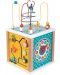 Образователна играчка Lelin - Дидактически куб, Ферма - 1t