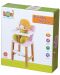 Детска играчка Lelin - Столче за хранене на кукли - 2t