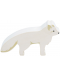 Дървена фигурка Tender Leaf Toys - Арктическа лисица - 1t