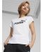 Дамска тениска Puma - Essentials Logo Tee , бяла - 3t