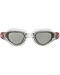 Дамски очила за плуване Arena - Cruiser Soft Training, прозрачни/червени - 2t