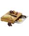 Дъска за рязане с контейнер Kela - Kenina, 36 х 27 х 7 cm, бамбук, стомана - 3t