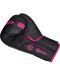 Дамски боксови ръкавици RDX - F6 , черни/розови - 2t