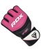 Дамски MMA ръкавици RDX - F12 , розови/черни - 2t