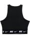 Дамски потник Nike - Sportswear Crop Tape Top, черен - 2t