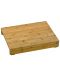 Дъска за рязане с контейнер Kela - Kenina, 46 х 36 х 7 cm, бамбук, стомана - 2t