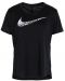 Дамска тениска Nike - Swoosh, черна - 1t