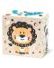 Дървени кубчета Cubika - Животни, 4 кубчета, 6 пъзела - 1t